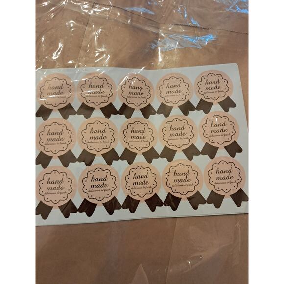 30 bread/pastry bags with stickers - Picture 2 of 4